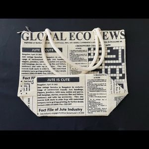 NWOT Jute Cottage tote bag